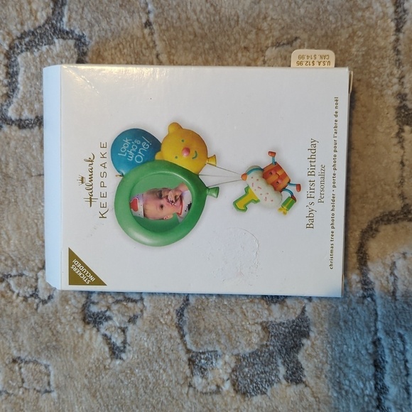 Hallmark Keepsake Baby’s First Birthday Ornament - Picture 3 of 4